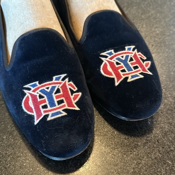 Stubbs & Wooton women’s HYC habana yacht club slipper platter size 7 - Picture 2 of 6